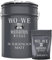 WO-WE 2K Fliesenlack MATT Silbergrau RAL 7001 Boden Wand Fliesenfarbe Bad Küche - 2,5Kg