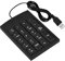 Pavé Numérique USB Ultra Fin Clavier numérique Conception Tactile Antidérapante, Claviers Numériques, Mini pavé Numérique pour Ordinateur de Bureau, Nummernblöcke