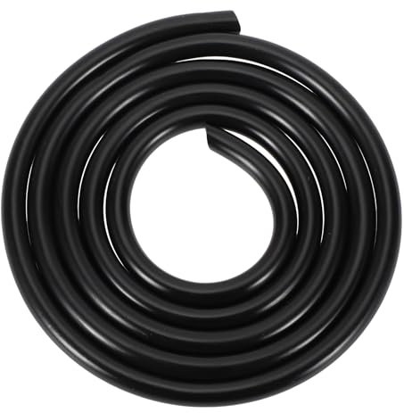 INFINAUTO Petrol Fuel Line 4ft 1/8 ID Fuel Line Hose 1/4 OD Gas Line Pipe Hose for Chainsaw, String Trimmer and Blower Petrol Small Powersports Engines Black