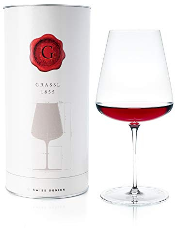 1855 Grassl Glass – Bicchiere da vino soffiato a mano, versatile, ideale per rossi e bianchi di grande complessità