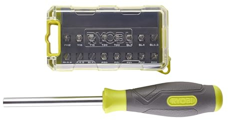 RYOBI RSD17PCS 17 Piece Mixed Screwdriver Set