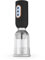 CRUIZR CS07 Bomba de Pene Vibrante de Lujo - Juguetes Sexuales para Hombre para un Pene más Grande - Bomba de Vacio Pene Alargador con 5 Vibraciones y Función de Succión - Transparente/Negro