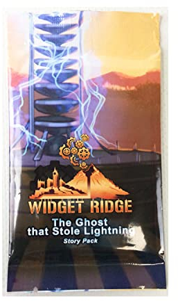 Widget Ridge: The Ghost That Stole Lightning (Story Pack) – 1-2 Players – 15-45 Minutes of Gameplay – Card Games for Teens and Adults Ages 14+ - English Version
