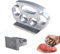 ALLWYOU Meat Tenderizer Hammer Stainless Aluminum Small Hand Meat Hammer Metal Meat Mallet Durable Meat Tenderiser Mallet Kitchen Tool Meat Smasher Meat Press for Steak Chicken Fish BBQ Tenderloin