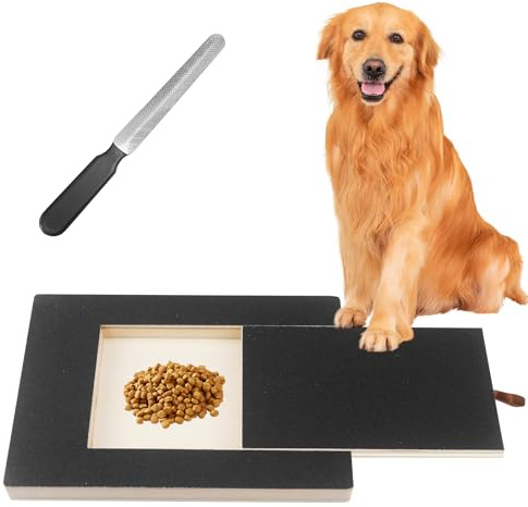 Planche à gratter pour chien, avec boîte à friandises 35 x 25 x 3 cm de rechange pour ponceuse à griffes pour chien