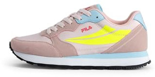 FILA Damen HYPERT wmn Sneaker, Mauve Chalk-Acid Lime, 41 EU