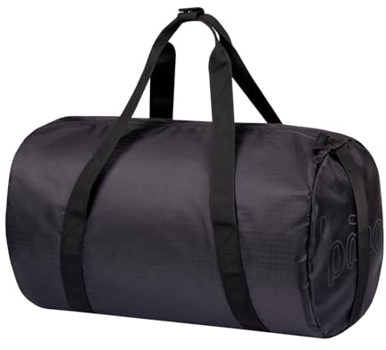 Baagl Borsa sportiva per bambini ragazze ragazzi adolescenti – Borsa da viaggio compatta pieghevole Hoop – Borsa per sport, calcio, balletto, scuola e tempo libero, borsa da nuoto, 22 l, tinta unita