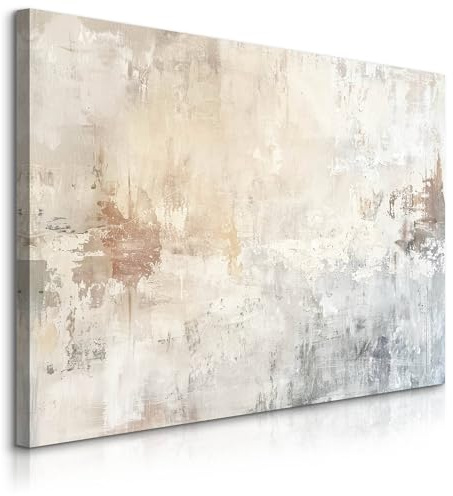 Muralo Wandbilder Abstrakter Beton, Aufhängefertig, Kunstdruck - 120x80 cm