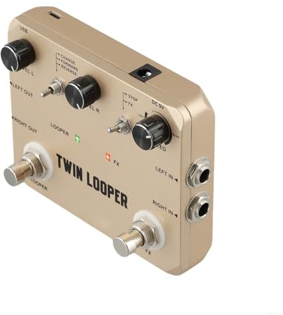Rowin Looper Electric Guitar Effect Pedal Loop Station 11 Types TimeTrue Bypass