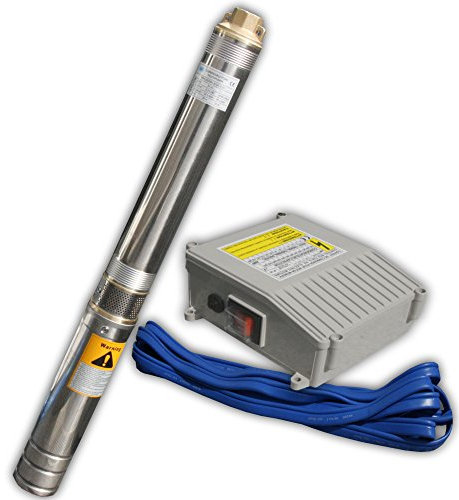 JWS 1072 - Bomba para pozos (Acero Inoxidable, 90 x 18 x 10 cm)