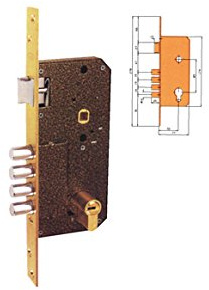 Ezcurra M85345 - Cerradura seguridad esm ds-15 ezcurr 700b50 /70-derecha