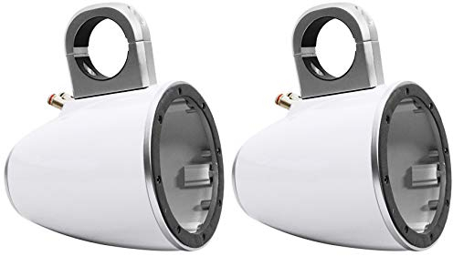 KICKER KMTES8 Tower Enclosures for 8-Inch (200mm) Drivers, Pair, White