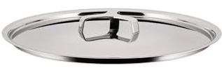 Alessi AJM200/20 Pots&Pans Coperchio in Acciaio Inossidabile 18/10 Lucido, Diametro 20 cm