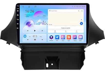 Autorradio Android 15 de 9 Pulgadas Doble DIN para Chevrolet Orlando 2010-2018, con CarPlay, cámara Trasera, Controles en el Volante, Bluetooth, GPS, Radio FM y WiFi (A2 2G+32G).