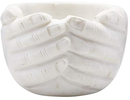 House Doctor Schüssel, Hands, l: 15 cm, b: 15 cm, h: 10 cm