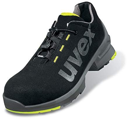 Uvex Unisex 1 1 S2 SRC W14 låg sko, svart - 48 EU