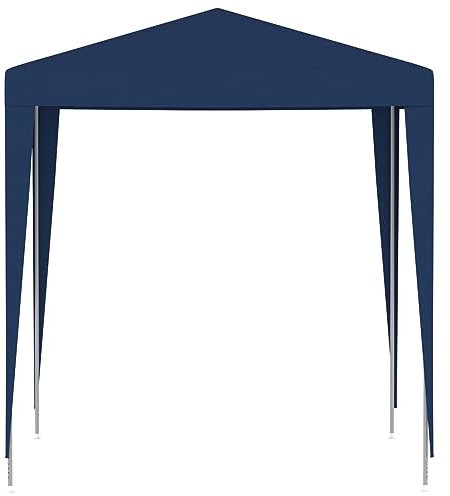 Homgoday Festzelt, blau, 2 x 2 m, Pavillon für den Außenbereich, Pergolen, Gartenzelt, Partyzelt, für den Außenbereich, Garten, Terrasse