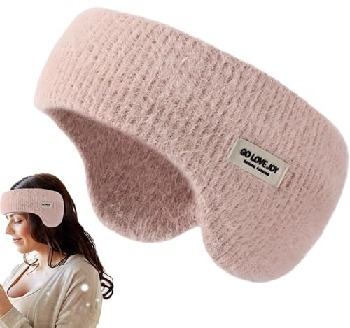 Soundproof Earmuffs For Sleeping, Soft Noise Cancelling Ear Muffs, Lightweight Ear Defenders For Kids Adults, Portable Winter Warm Noise Reduction Ear Muffs For Study, Working, Napping, Travel, Home