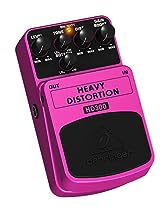 Behringer HEAVY DISTORTION HD300 Heavy Metal Distortion Effects Pedal