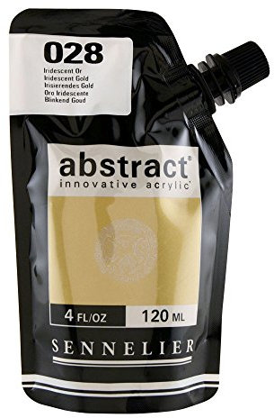 Sennelier : Abstract Acrylic Paint : 120ml : Iridescent Gold