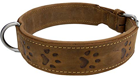Greenburry Vintage Hundehalsband Leder 55 cm M