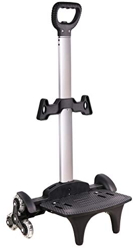 Rucksack Trolley - Rollwagen Hand Aluminiumlegierung Nicht Faltbarer Trolley Wagen für Schultaschen/Gepäck/Rucksack, Räder