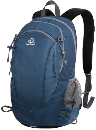 Waterfly Zaino Escursionismo Donna Uomo: 30 Litri Zaino Montagna per Sport Viaggio Campeggio Trekking