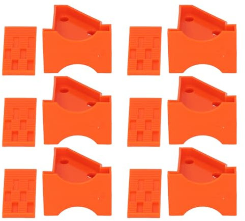 60pcs Kit D'espaceur de Sol stratifié 1/4 et 1/2 Gaps, Outils D'installation de Plancher en Plastique Professionnels Professionnels avec Rainures Antidérapantes et Conception