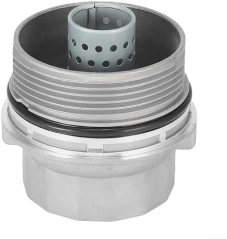 Floweringbeter Tapa de carcasa de filtro de aceite, estructura de metal resistente, larga vida útil, ajuste rápido, compatible con Toyota para Camry para Matrix para Corolla para Avalon para RAV4
