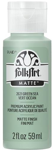 FolkArt Acrylic Paint in Assorted Colors (2 Ounce), 2621 Green Sea