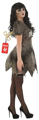 Fun Shack Damen Kostüm Puppe, Horror Voodoo, Perfekt für Halloween und Karneval, S