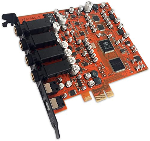 ESI MAYA44 eX | 24-bit/96kHz PCIe-Audiokarte mit 4 Ein-/Ausgängen