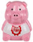 Out of the blue Maialino per Dieta in plastica per Il Frigorifero, con sensore a Luce & Suono, Rosa, 10 cm