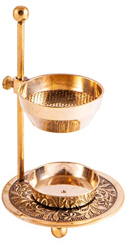 Berk Räuchersieb INARI KH-648 Siebgefäss höhenverstellbar Messing Esoterik