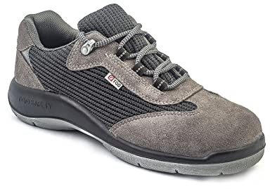 Security Line Lagan S1P Ci SRC Zapato de Seguridad con Puntera de Fibra de Vidrio Zapatos de Trabajo antiestáticos livianos para Hombres Uso Industrial (Numeric_44)