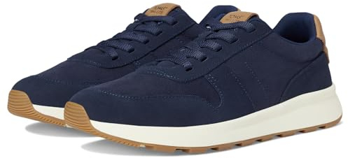 TOMS TRVL Lite Retro Scarpe da Ginnastica in Pelle Blu Scuro da Uomo - EUR 43