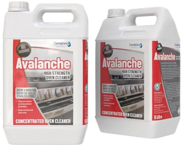 Avalanche - Industrial Gel Oven Cleaner - 2 x 5 Litres