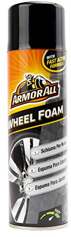 Armor All® - Espuma para ruedas para el cuidado de tu coche - Elimina el polvo de frenos, suciedad, alquitrán y residuos - 500 ml