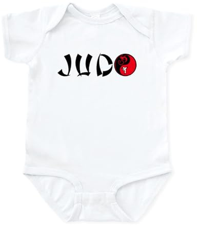 CafePress Judo Too Infant Creeper Cute Infant Bodysuit Baby Romper Cloud White