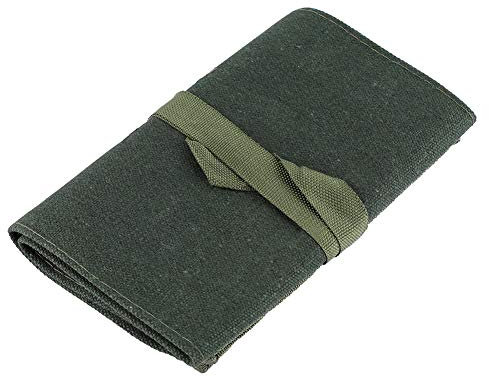 Nunafey Borsa Porta Attrezzi per Bonsai a 10 Slot, Borsa per Attrezzi Verde, per Giardinaggio Indoor per Giardinaggio all'aperto