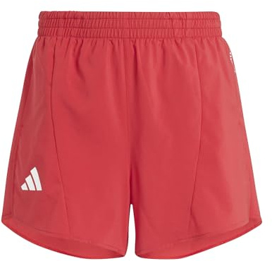 adidas Niños Team Split Kids Shorts, Team Power Red 2/White, 13-14 Years
