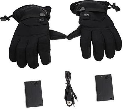 Happyyami Heizbare Touchscreen Handschuhe Winterhandschuhe Verstellbar Winddicht Elastisch Skihandschuhe Für Damen Herren Outdoor Radfahren Wandern