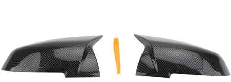 WODHMIEY Tapas de retrovisor Compatible con Serie 1 2 3 4 F20 F22 F23 F30 F31 F32 F33 Carcasa Espejo retrovisor (Fibra Carbono)