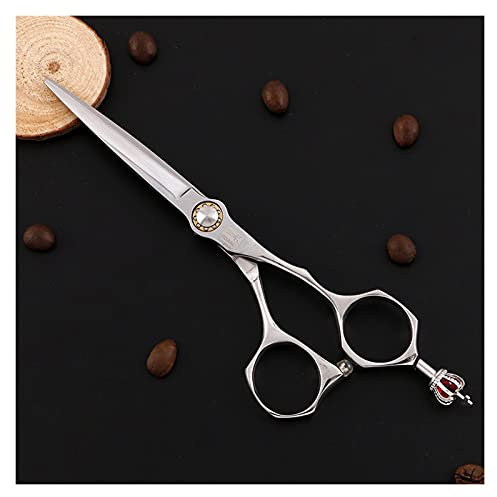 Forbici per capelli Cesoia texturizzante per salone, capelli professionali del bordo del rasoio, cesoie piatte, tagli di capelli della famiglia, forbici dei capelli di assottigliamento(Flat shears)