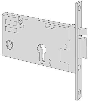 Cisa 14351 - Cerradura eléctrica para enhebrar bandas