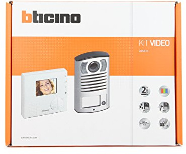 Bticino 365511 Kit Vivavoce Monofamiliare, Bianco