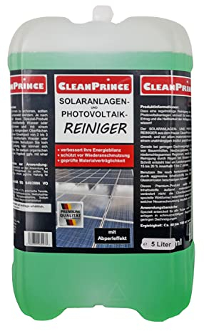 5 Liter Solaranlagenreiniger Solar Reiniger Solaranlage Solaranlagen Solarthermie Photovoltaikanlagen Photovoltaikreiniger