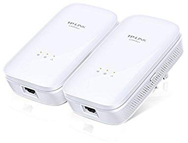 TP-Link TL-PA8010 KIT 1200Mbit/s Powerline (1x Gigabit Port, 2*2-MIMO, Plug & Play, energiesparend, kompatibel zu allen gängigen Powerline Adaptern) weiß