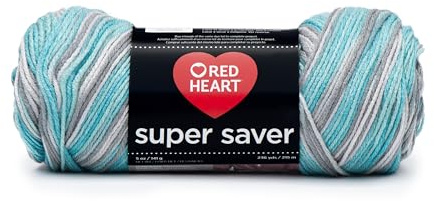 RED Heart 385957 Super Saver Yarn, Icelandic