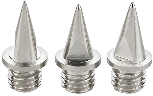 LAUFSTOFF Spikes 9 mm chiodi per atletica leggera 14 pcs corsa Tessuto